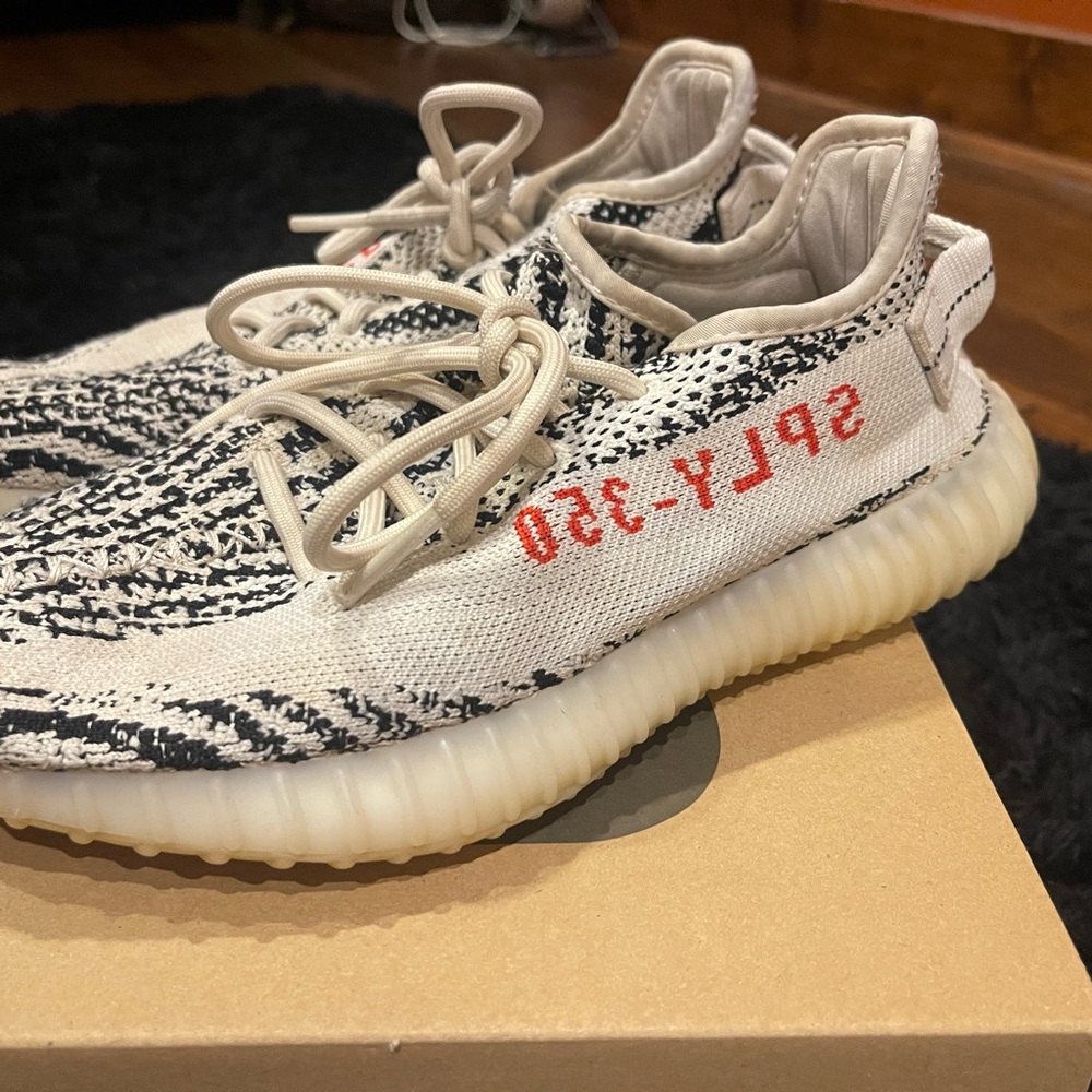 Yeezy Boost 350 V2 in White and Black